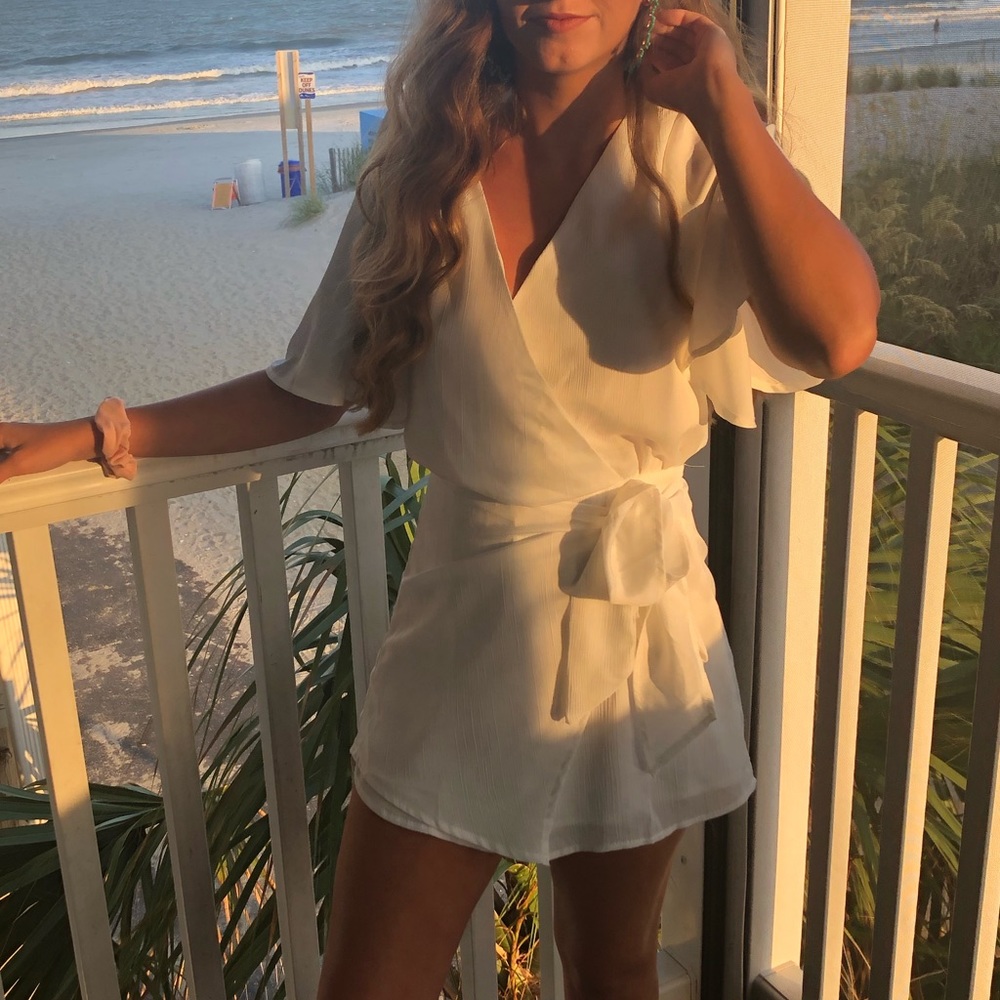 White Playsuit - image 1